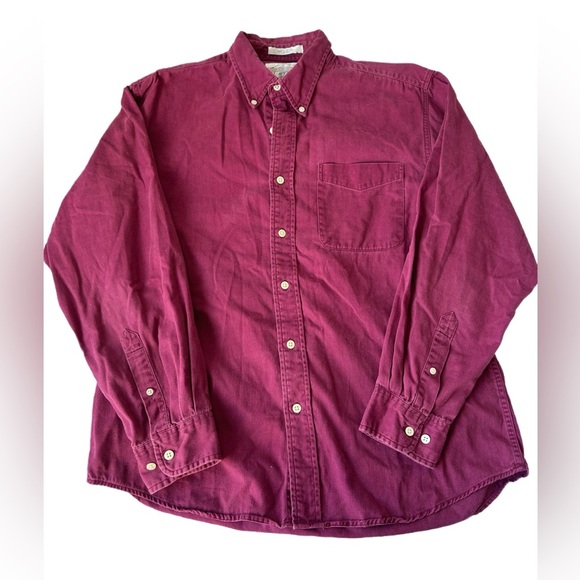 John Ashford Other - John ashford sport burgandy button up long sleeve